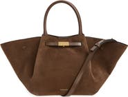 DeMellier New York Midi Leather East/West Tote