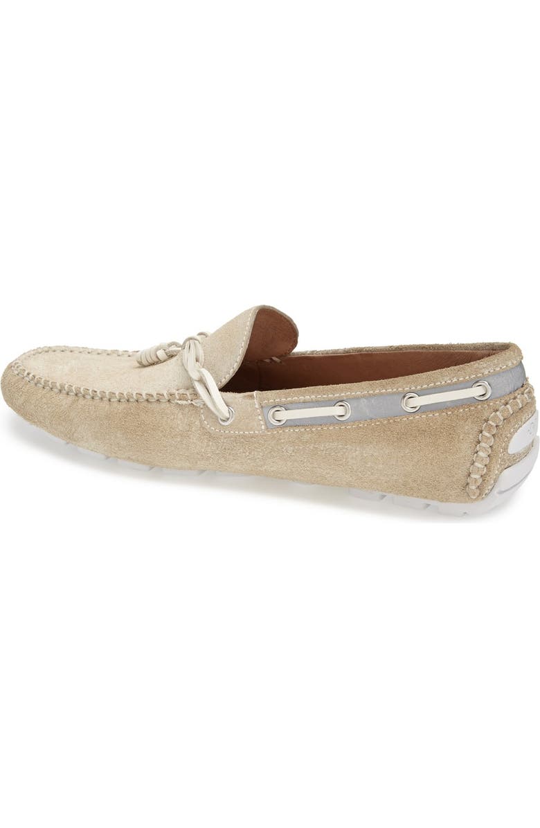 Donald Pliner Donald J Pliner 'Denton' Tasseled Suede Loafer, Alternate, color,