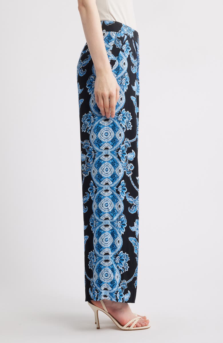 Elie Tahari The Skylar Estate Garden Print Pants, Alternate, color, 