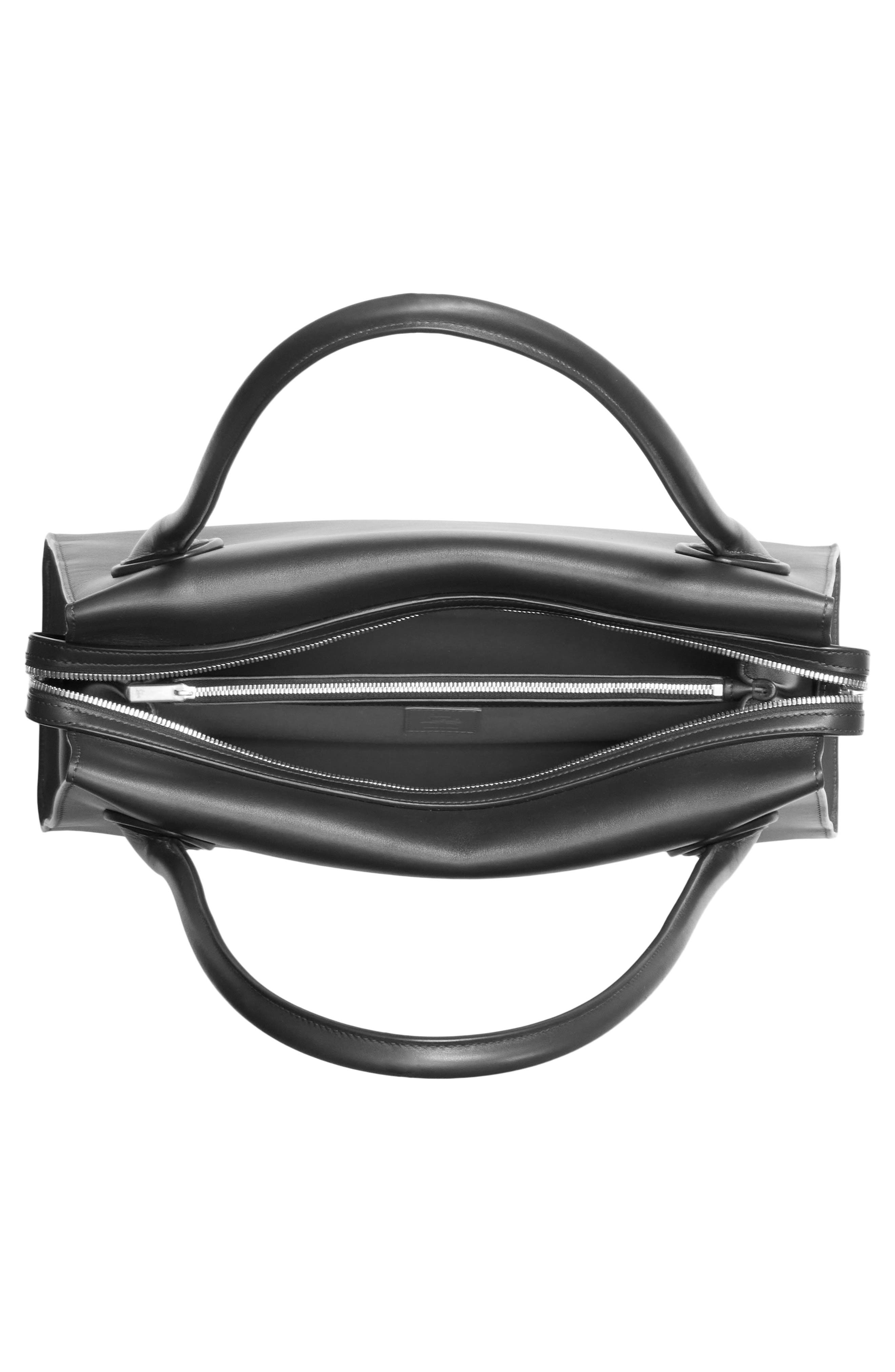 Medium Baguette Leather Shoulder Bag, Alternate, color, BL4G MARINE
