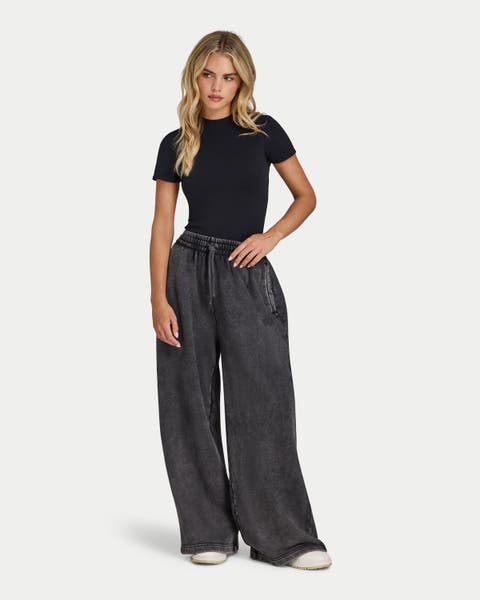 Collective Wide Leg Joggers