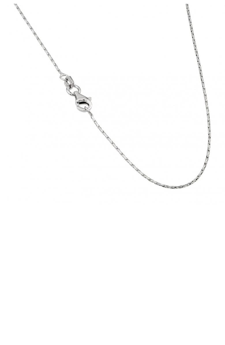 BEST SILVER Sterling Silver 0.8mm Sparkle Chain 18", Main, color, 