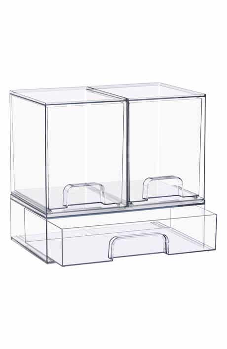 Stackable Acrylic Storage Drawers