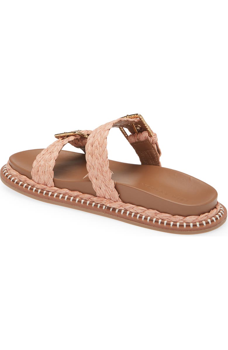 Ulla Johnson Keira Raffia Slide Sandal, Alternate, color,