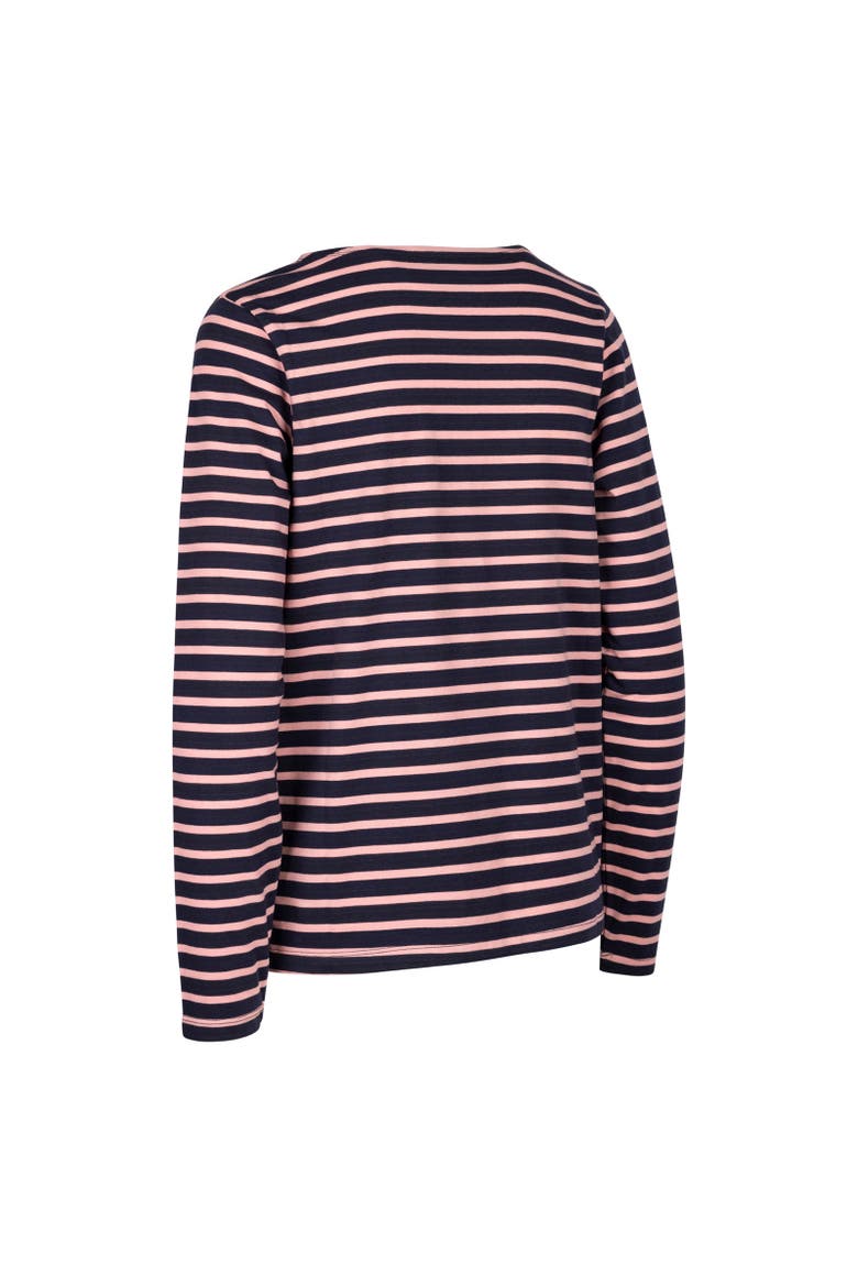 Karen Yarn Dyed Stripe Shirt, Alternate, color, Pink Shell