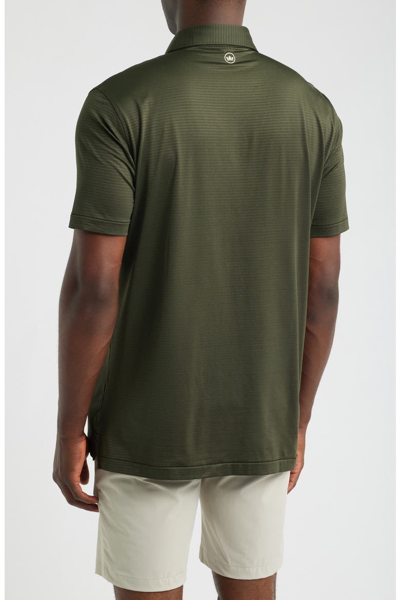Crown Crafted Empire Performance Polo, Alternate, color, DARK OLIVE