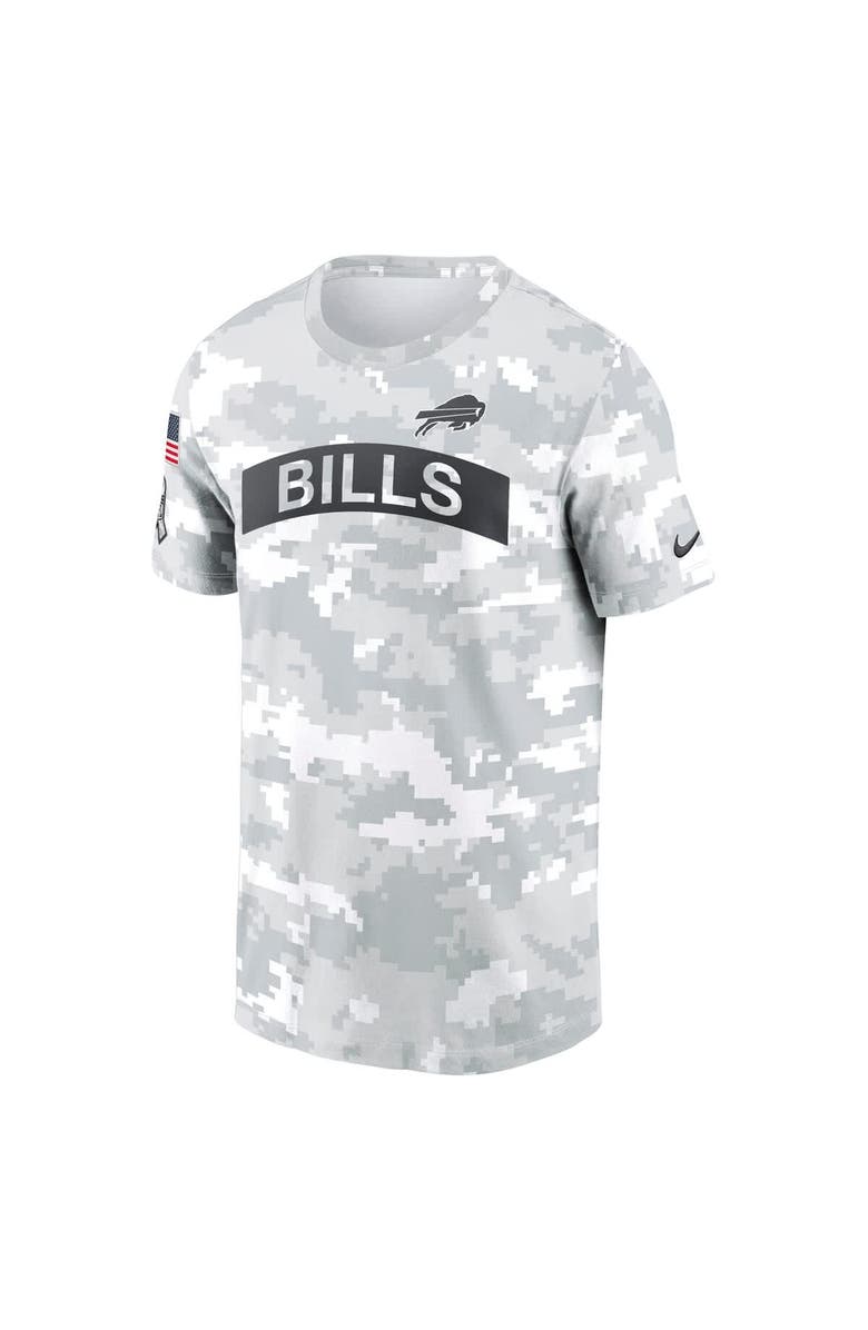 Nike Men's Nike Arctic Camo Buffalo Bills 2024 Salute To Service Performance T-Shirt, Alternate, color, 