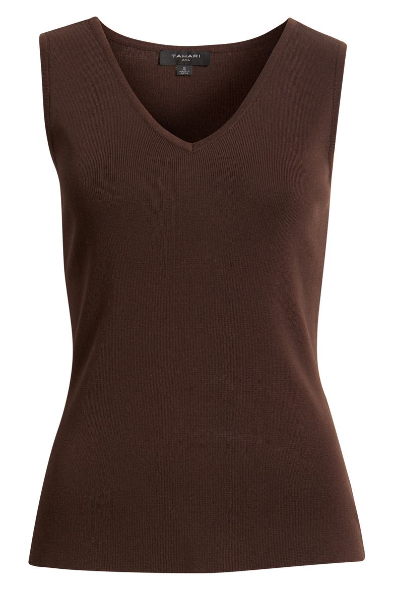Sweater Vest, Alternate, color, ESPRESSO