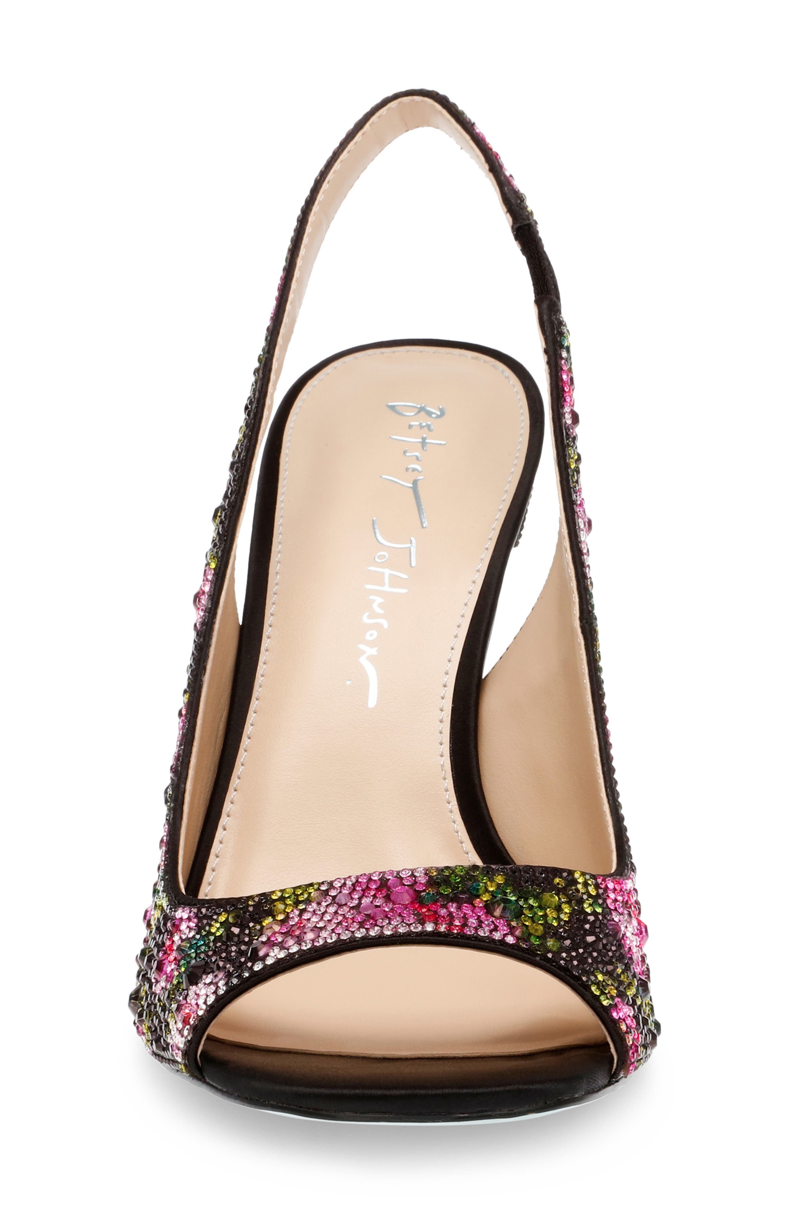 Betsey Johnson Mina Slingback Sandal, Alternate, color, 