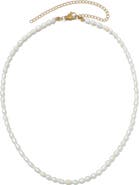 Adornia Freshwater Pearl Necklace
