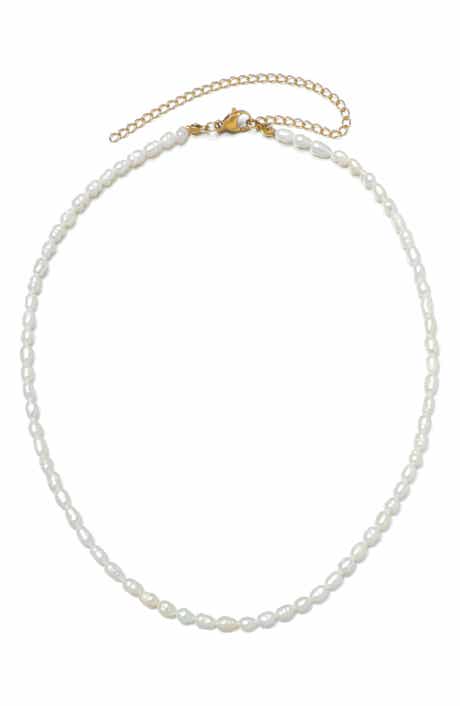 Adornia Freshwater Pearl Necklace