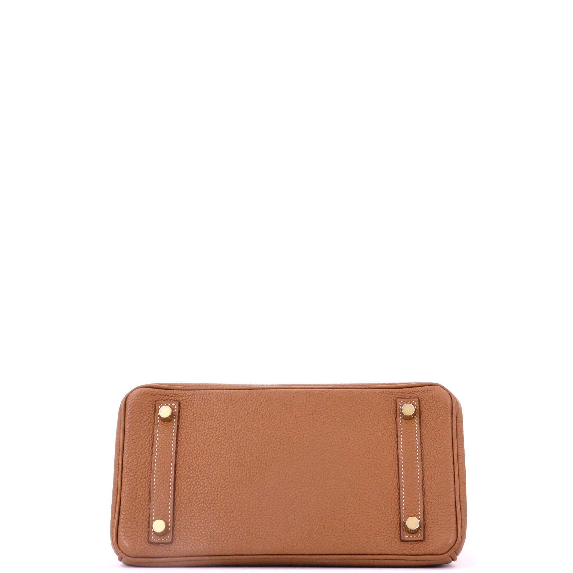 Birkin Handbag Brown Togo with Gold Hardware 25, Alternate, color, Metallic Gold