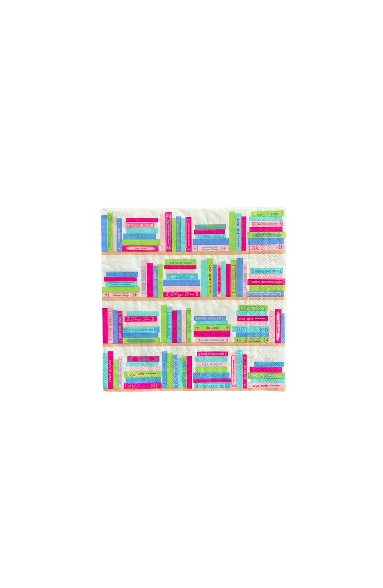 Jollity 
Co Book Club Large Napkins, Main, color, Assorted Pre-Pack