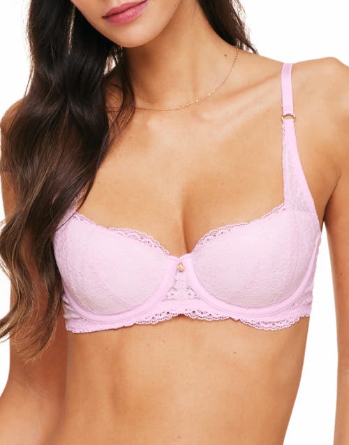 Adore Me Bonnie Contour Balconette Bra In Medium Pink