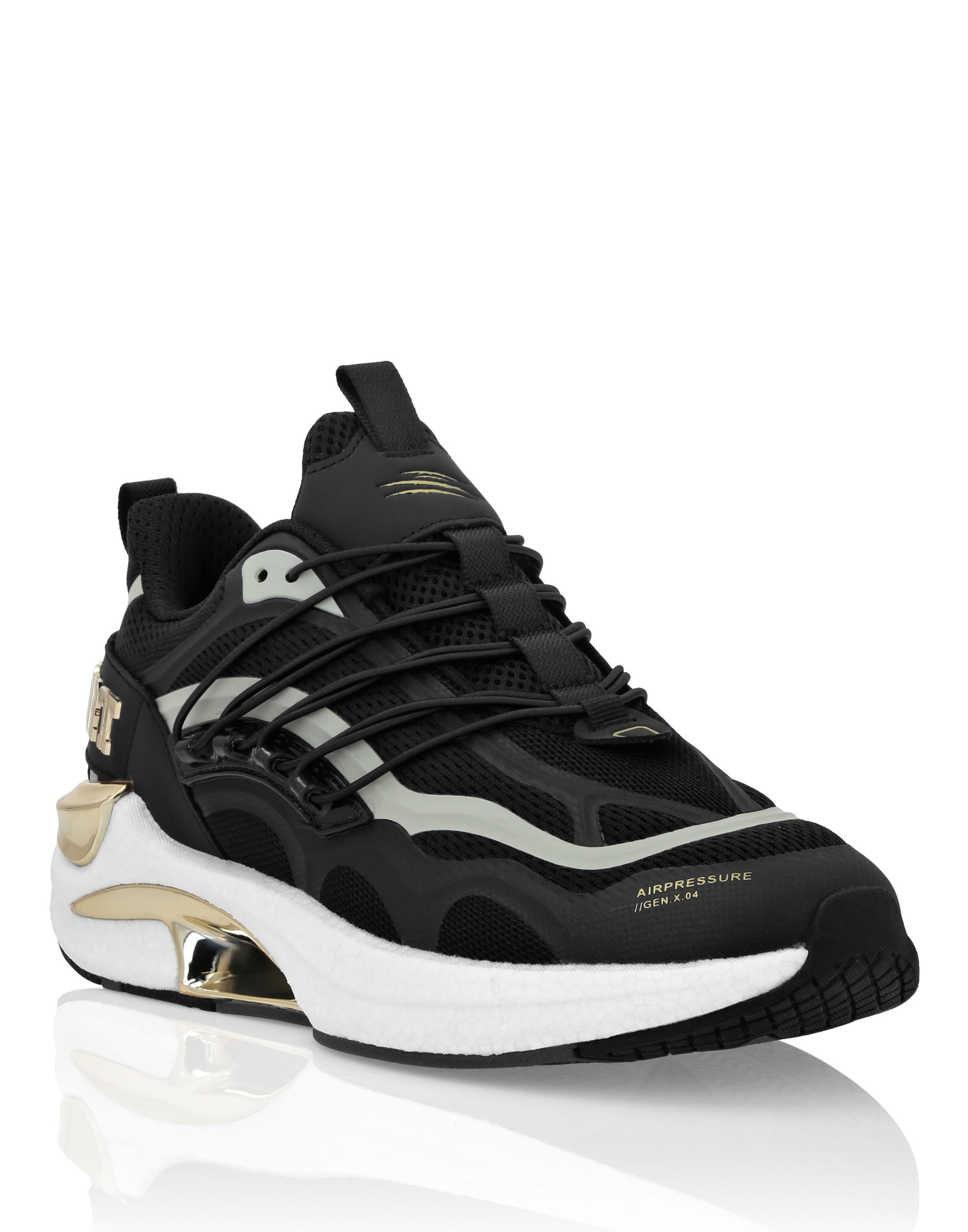 Runner Pressure //Gen.x.04 Unisex, Alternate, color, black/lightgold