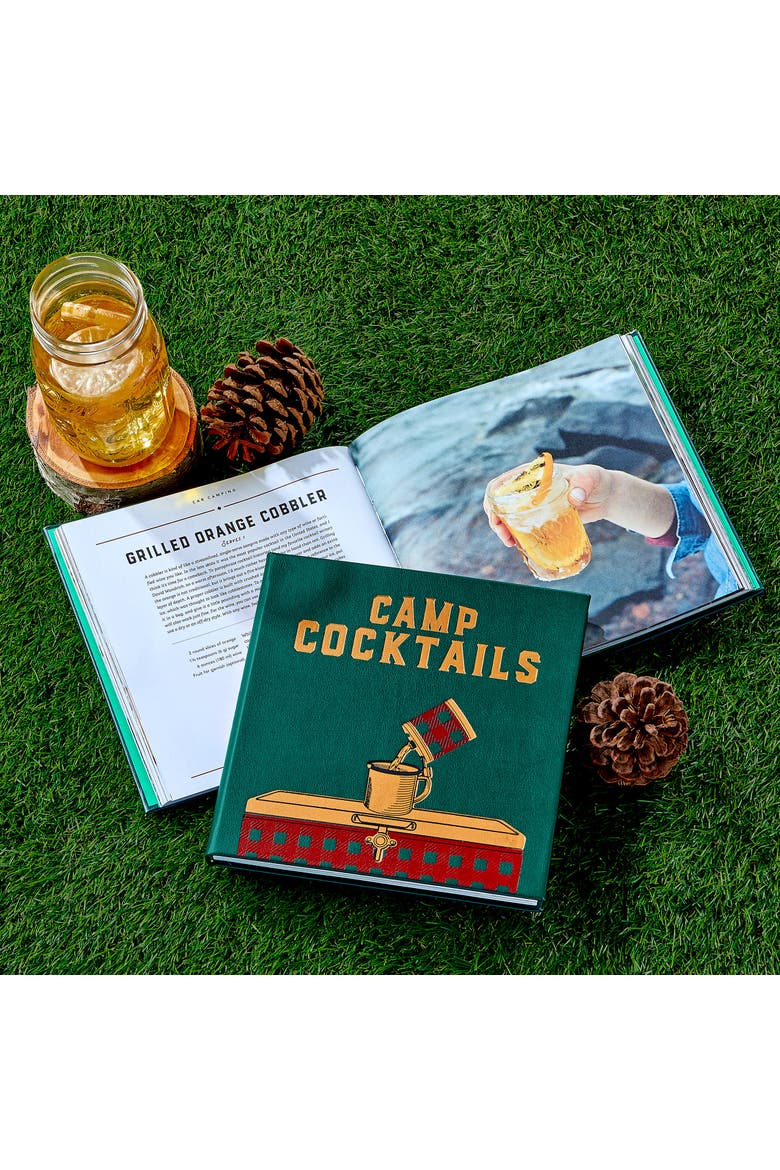 Camp Cocktails Leather Edition, Alternate, color, GREEN