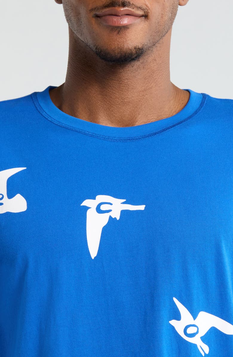 RC Outdoor Supply Birds Graphic Cotton T-Shirt, Alternate, color, Cobalt