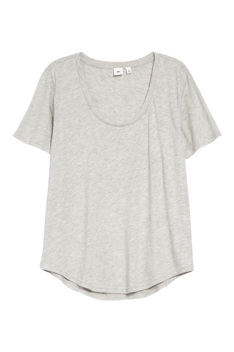 All Day T-Shirt, Main, color, GREY STEEL HEATHER