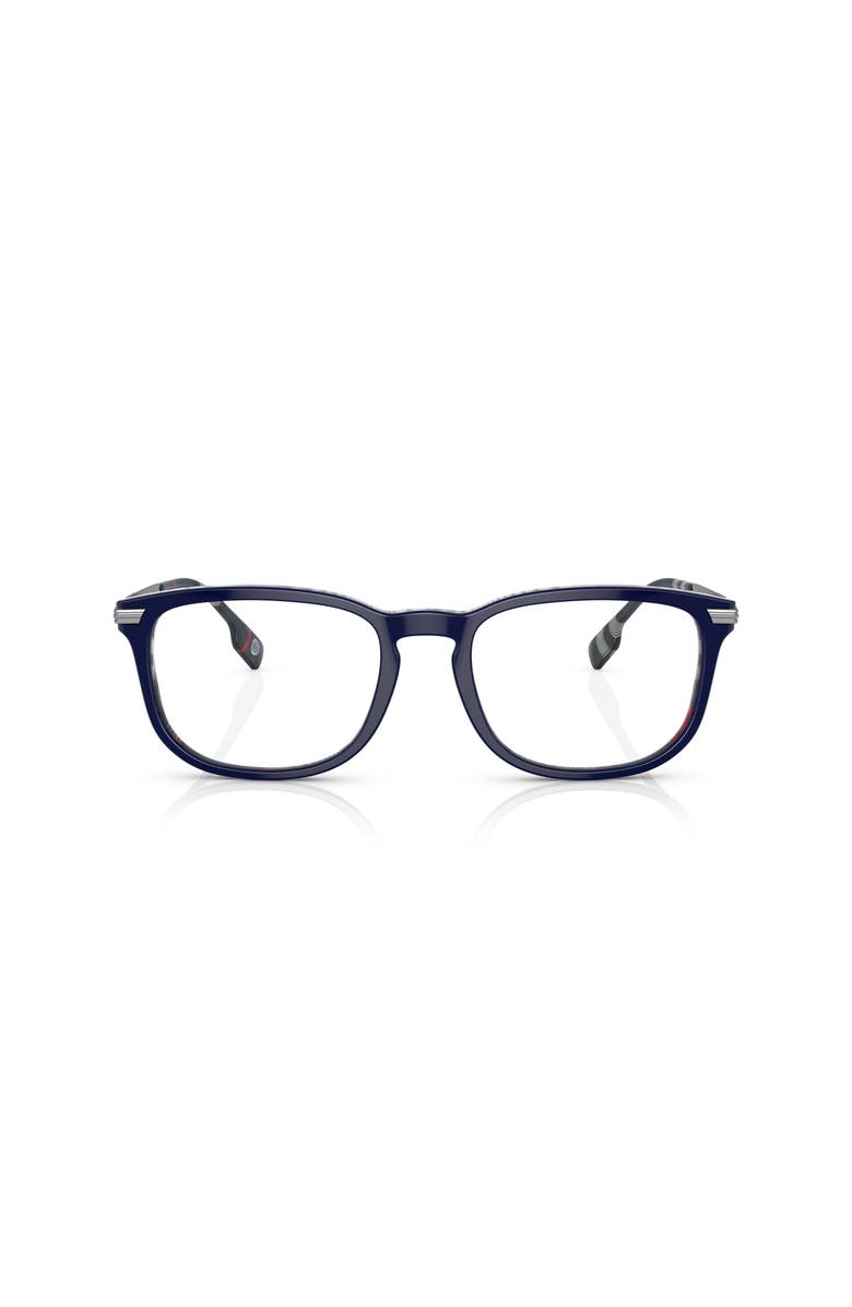 Burberry 54mm Rectangle optical glasses, Alternate, color, Blue