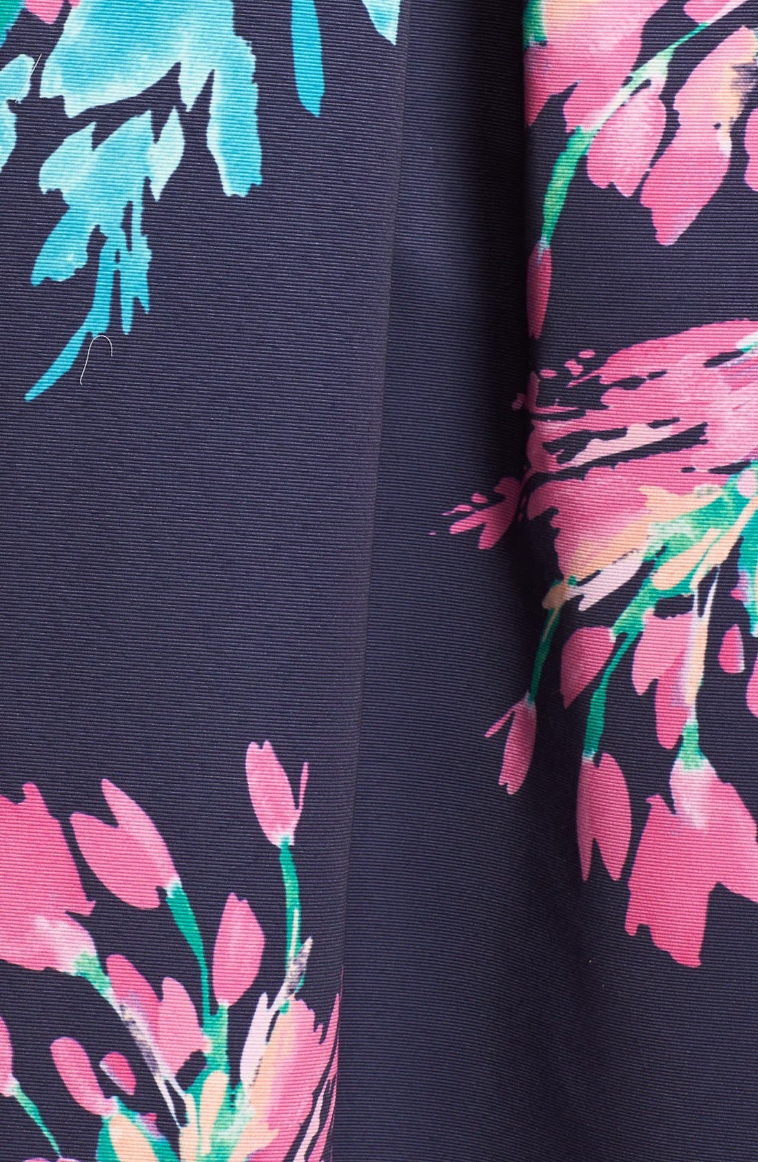 Eliza J Floral Print Faille Ball Skirt (Women) | Nordstrom