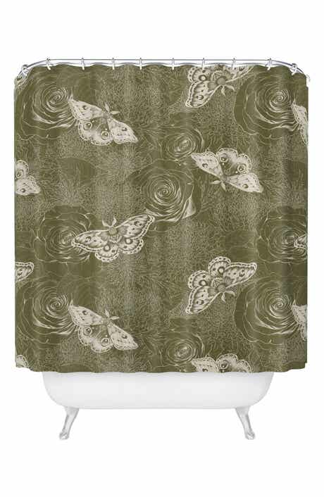 Deny Designs Shaded Lichen Shower Curtain