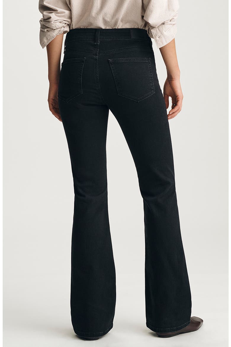 Vicky Mid Rise Bootcut Jeans, Alternate, color, DARK SMOKE FEATHER LUXE