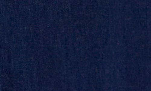 Wash Lab Denim Puff Sleeve Denim Shirtdress In Navy Blue