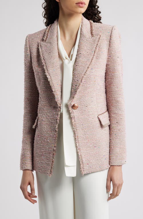 Kobi Halperin Fiorellie Fray Jacket In Light Pink