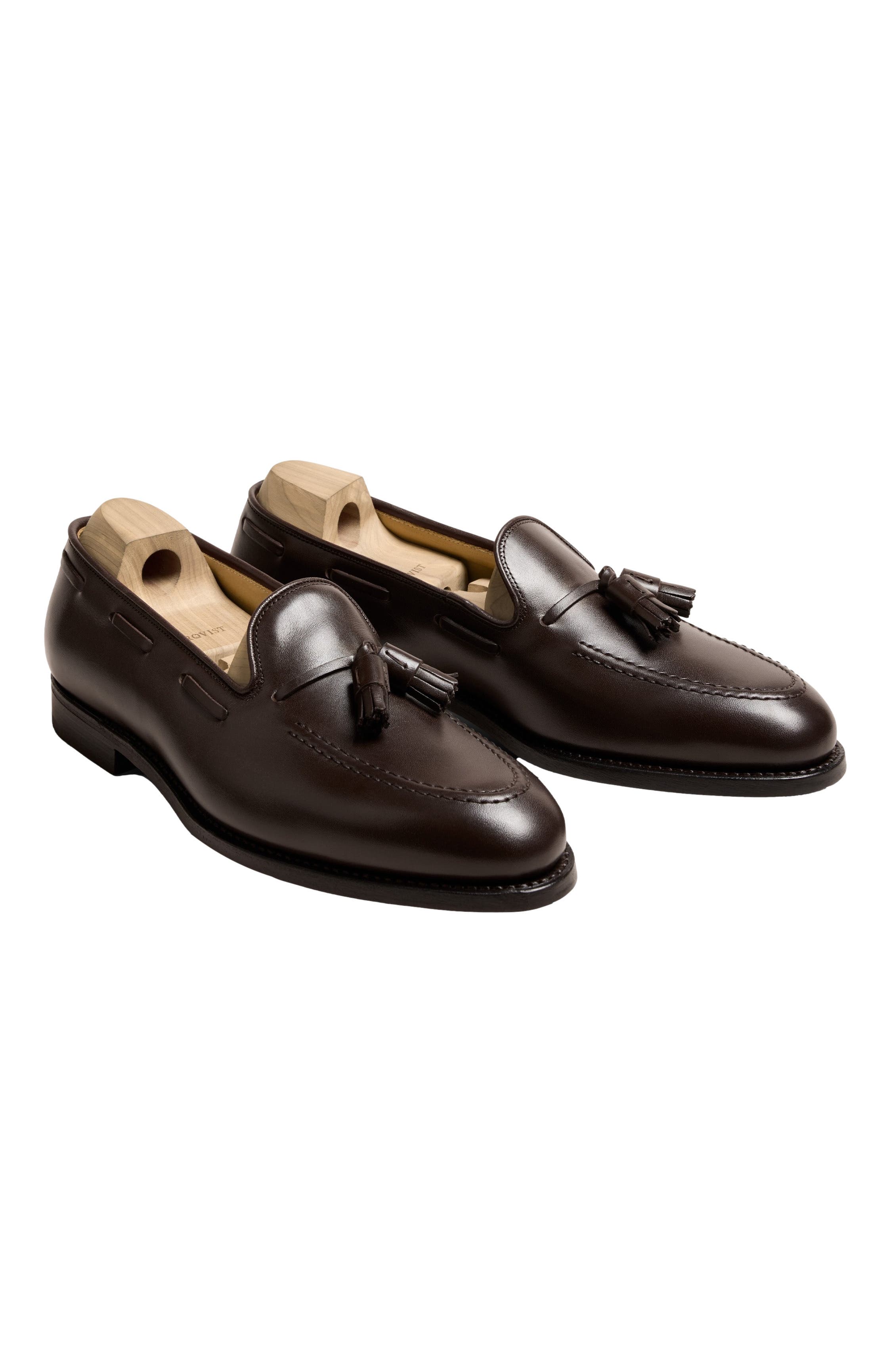 Mölle II Tassel Loafers, Alternate, color, Dark Brown Leather