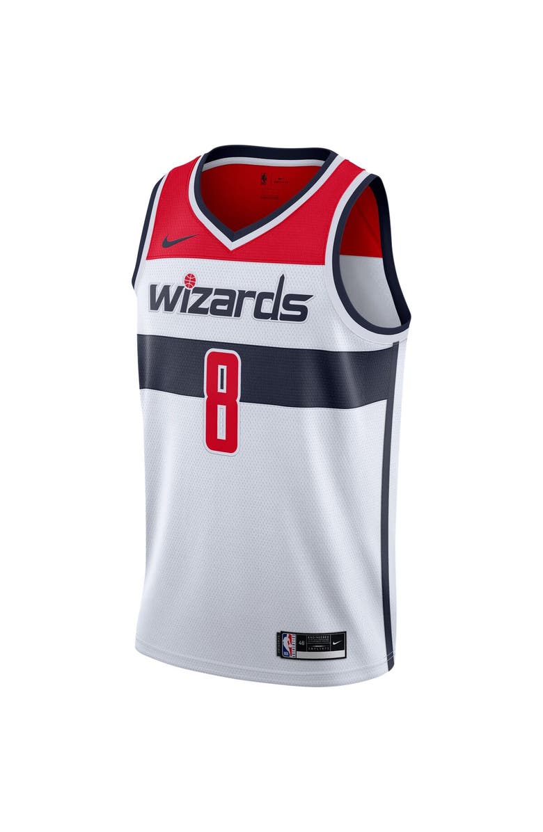 Nike Men's Nike Rui Hachimura White Washington Wizards 2020/21 Swingman Jersey - Association Edition, Alternate, color,
