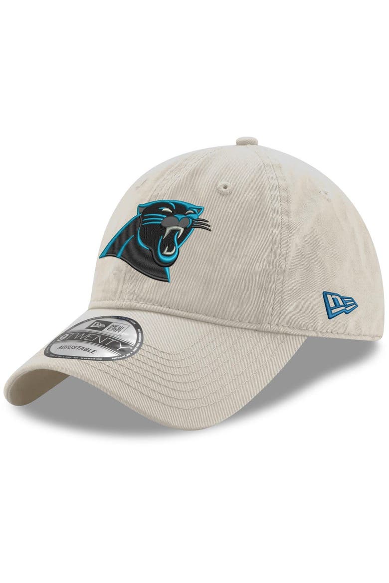 Men's New Era Khaki Carolina Panthers Playmaker 9TWENTY Adjustable Hat, Main, color, Khaki
