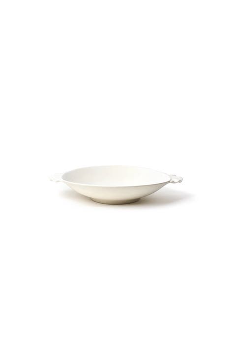 Signature White Ruffle Pasta Bowl