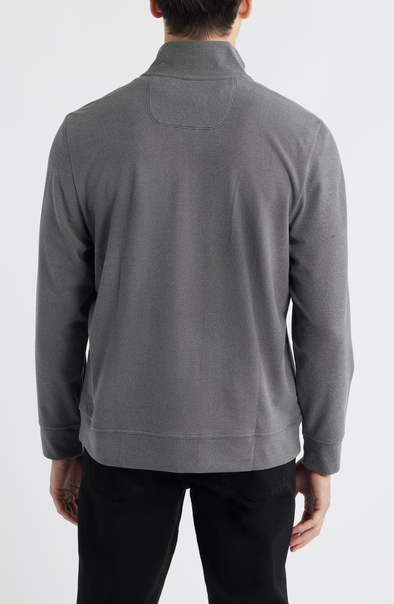 Tommy Bahama Brighton Point Half Zip Pullover, Alternate, color, Carbon Grey