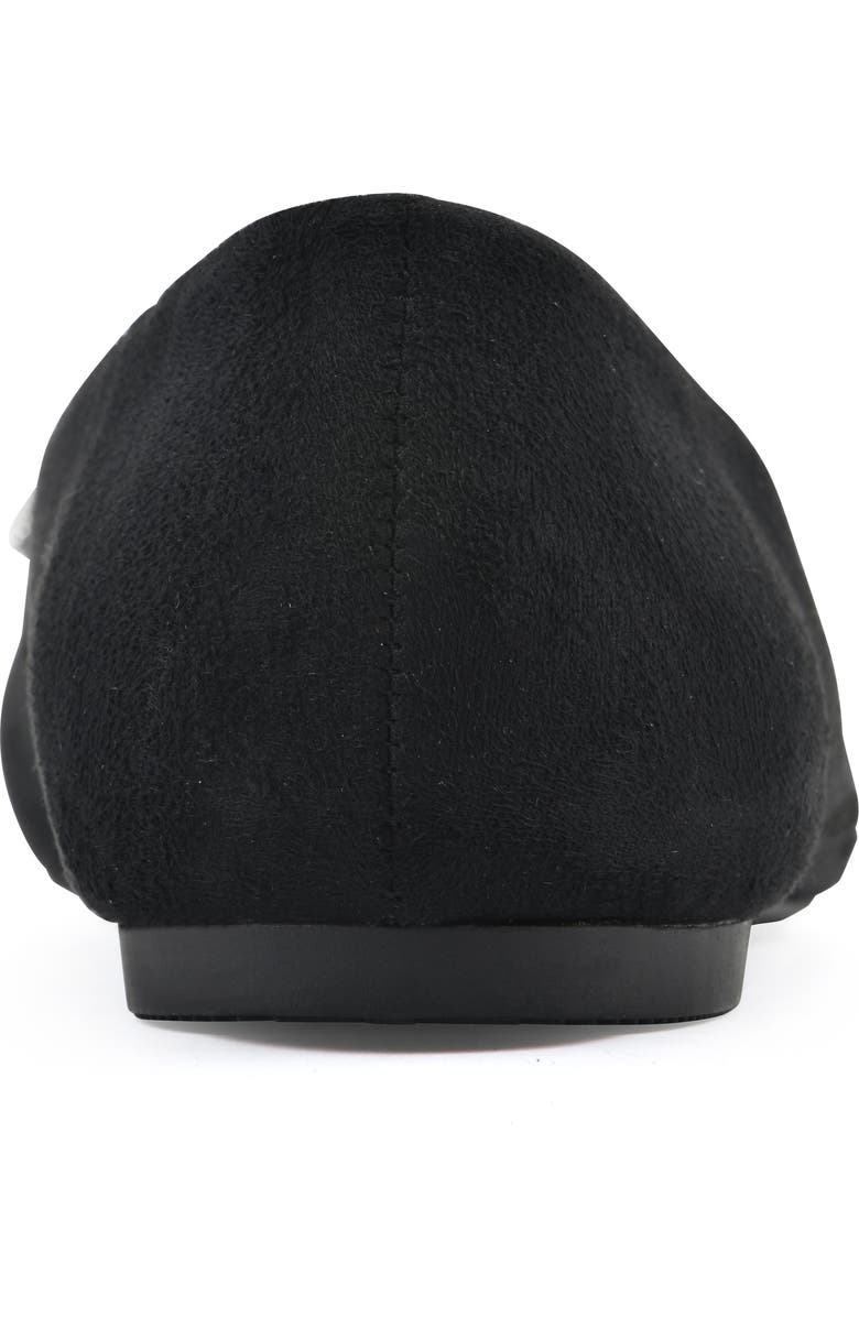 White Mountain Footwear Sashimi Embellished Bow Flat, Alternate, color,