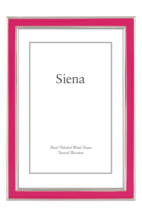 Narrow Enamel 4 x 6-Inch Picture Frame