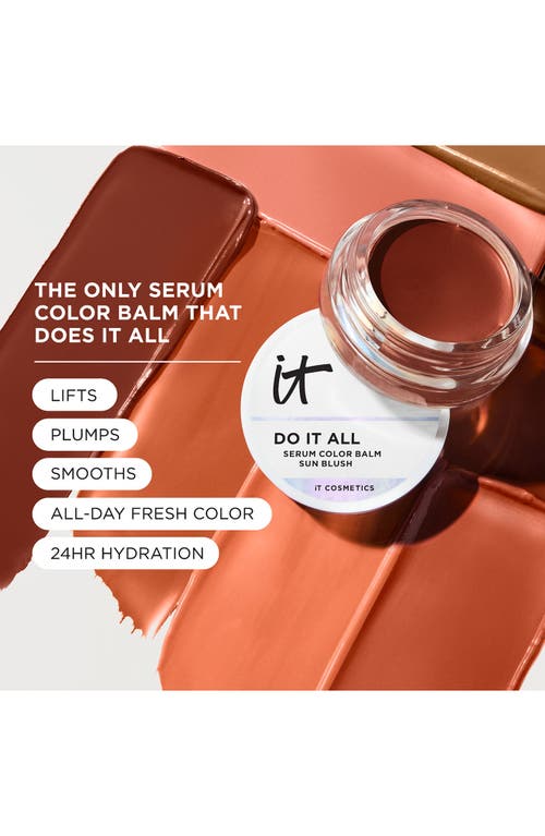 It Cosmetics Do It All Serum Color Balm Sun Cream Blush