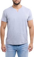 XRAY Split Neck T-Shirt
