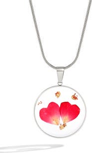 Mint & Lily Pressed Birth Flower Necklace