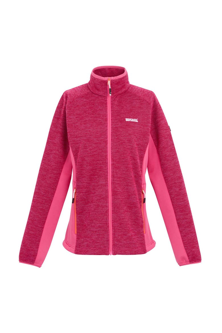 Highton IV Full Zip Fleece Jacket, Main, color, Flamingo Pink