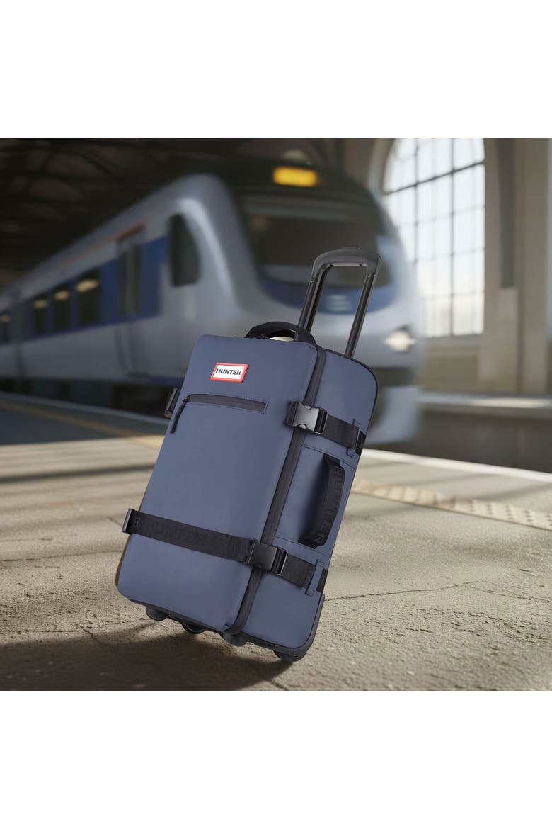 21" Carry On Rolling Duffel, Alternate, color, Blue