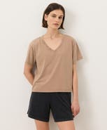 Pact Organic Cotton Vintage Jersey V-Neck Tee