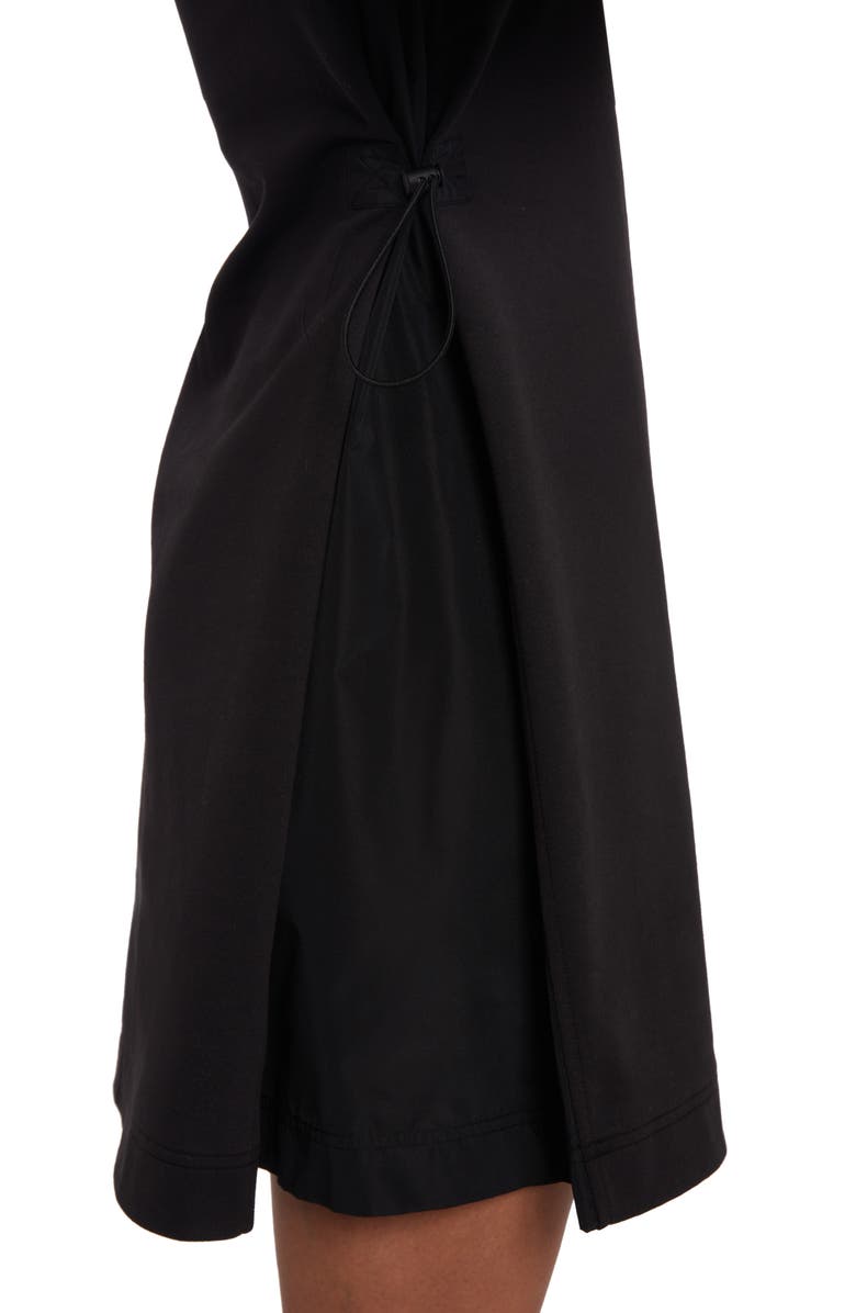 Moncler Long Sleeve Skater Sweatshirt Dress, Alternate, color,