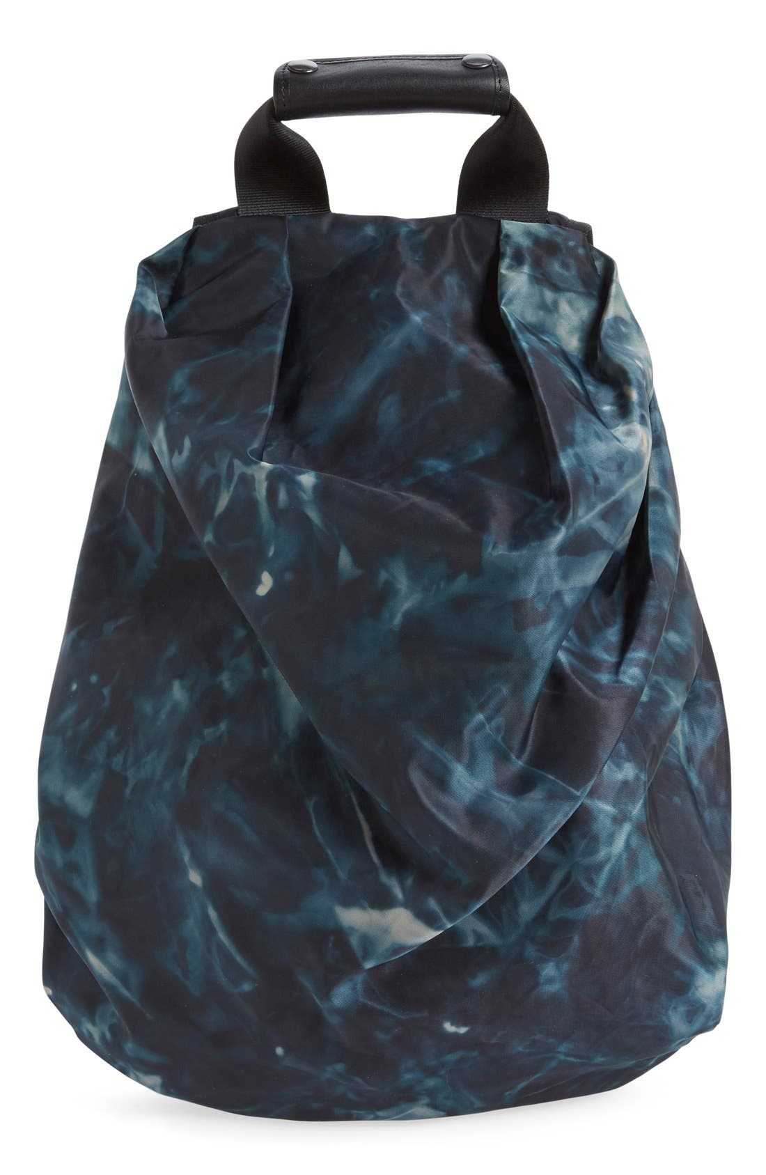 Y's by Yohji Yamamoto 'Tuck' Nylon Backpack, Main, color, 