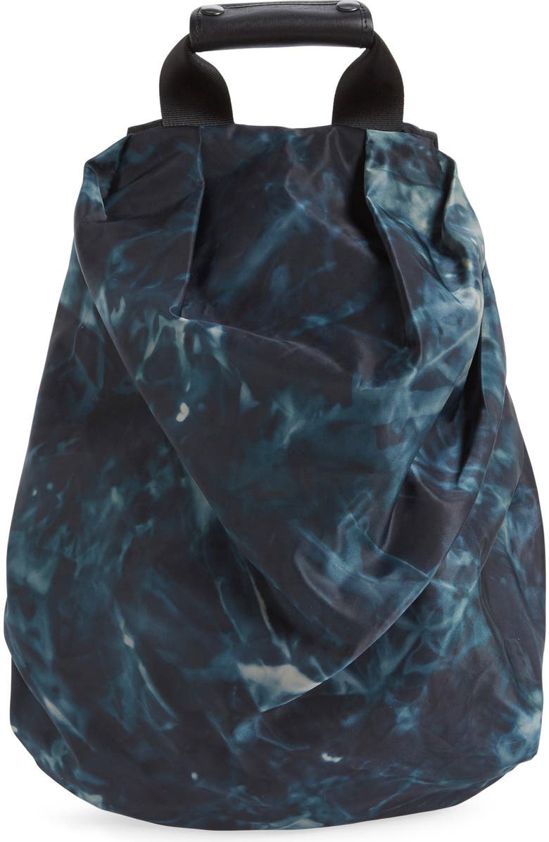 Y's by Yohji Yamamoto 'Tuck' Nylon Backpack, Main, color,