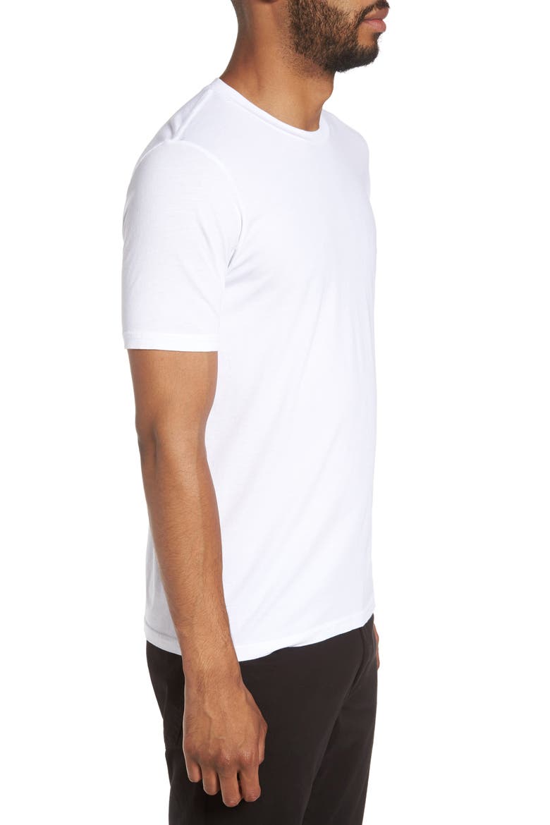 Supima® Blend Classic Crew T-Shirt, Alternate, color, WHITE
