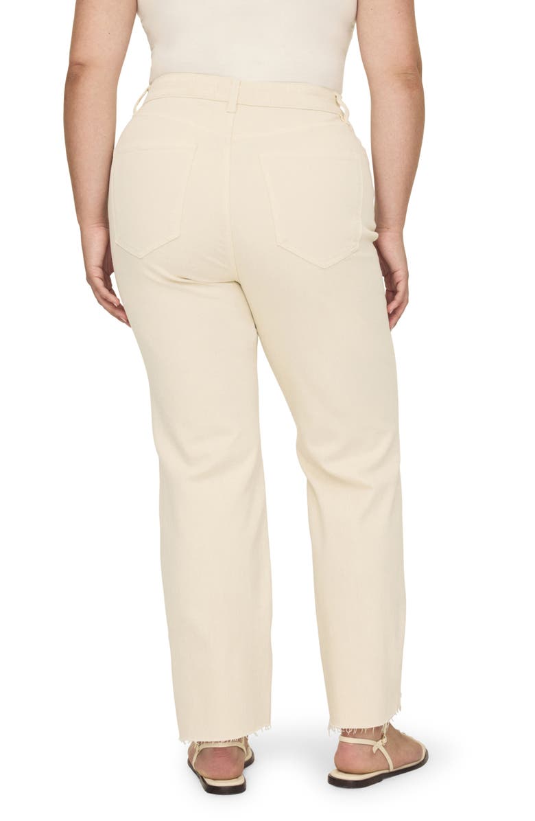 WARP+WEFT ASE High Waist Straight Leg Jeans, Alternate, color, 