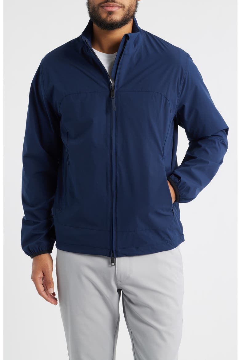 Parachute Water Repellent Golf Windbreaker, Alternate, color, TWILIGHT