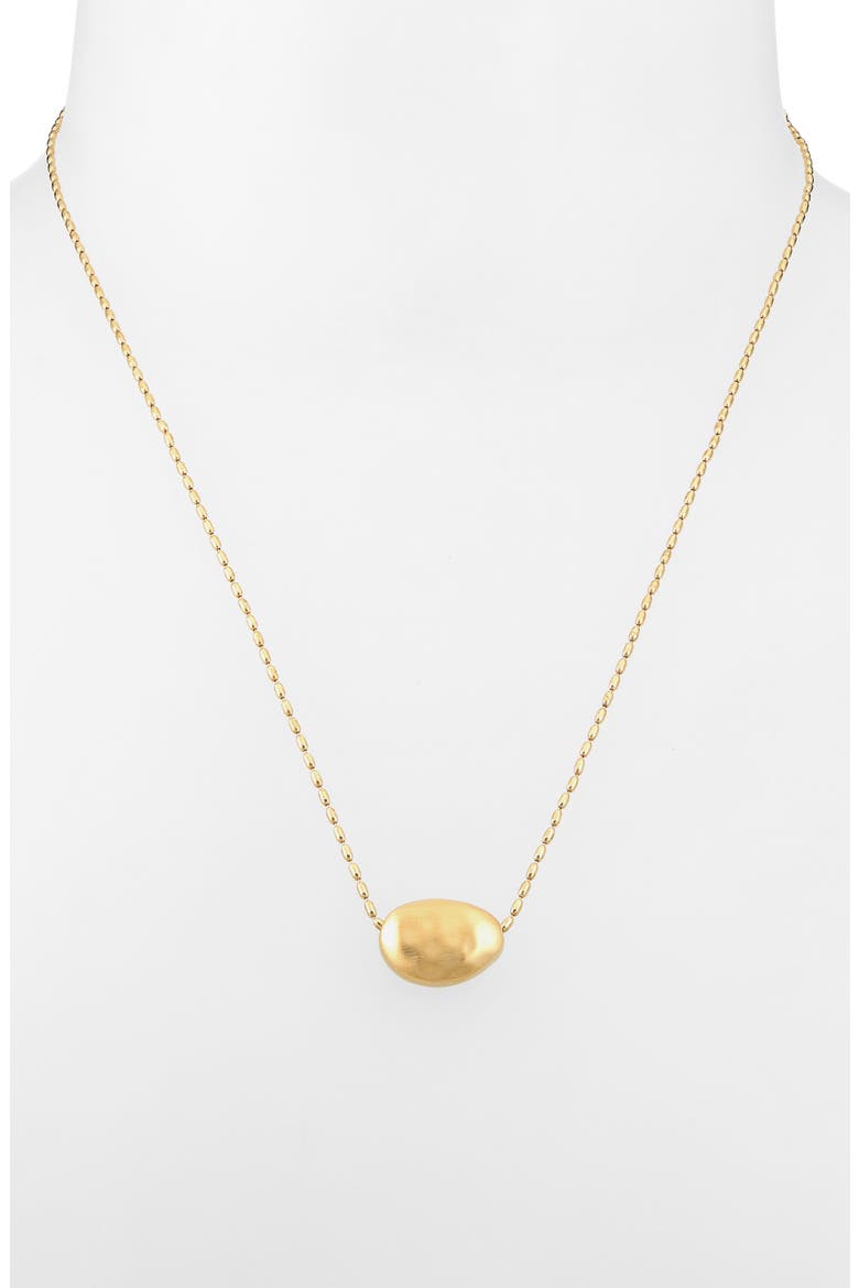 Mini Serra Pendant Necklace, Alternate, color, GOLD