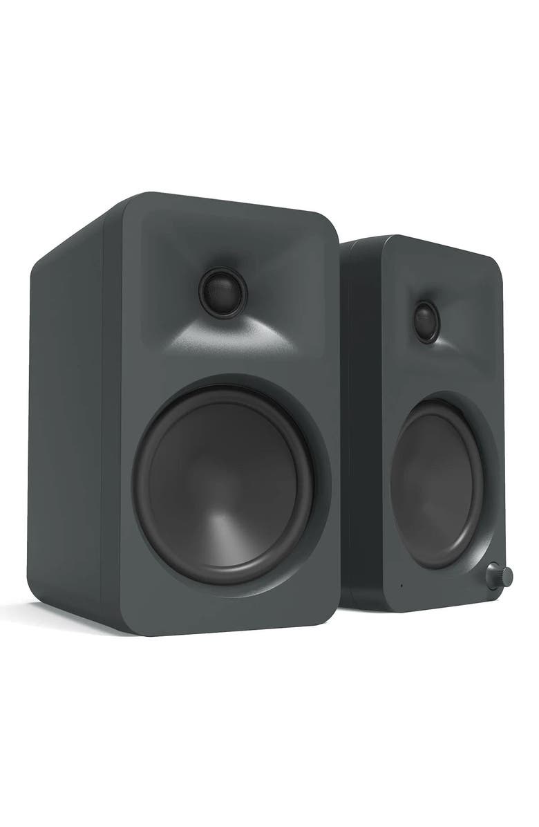 Kanto ORA4 Powered Bluetooth Desktop Speakers - Pair, Alternate, color, Gray