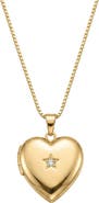ARGENTO VIVO Heart Locket Pendant Necklace